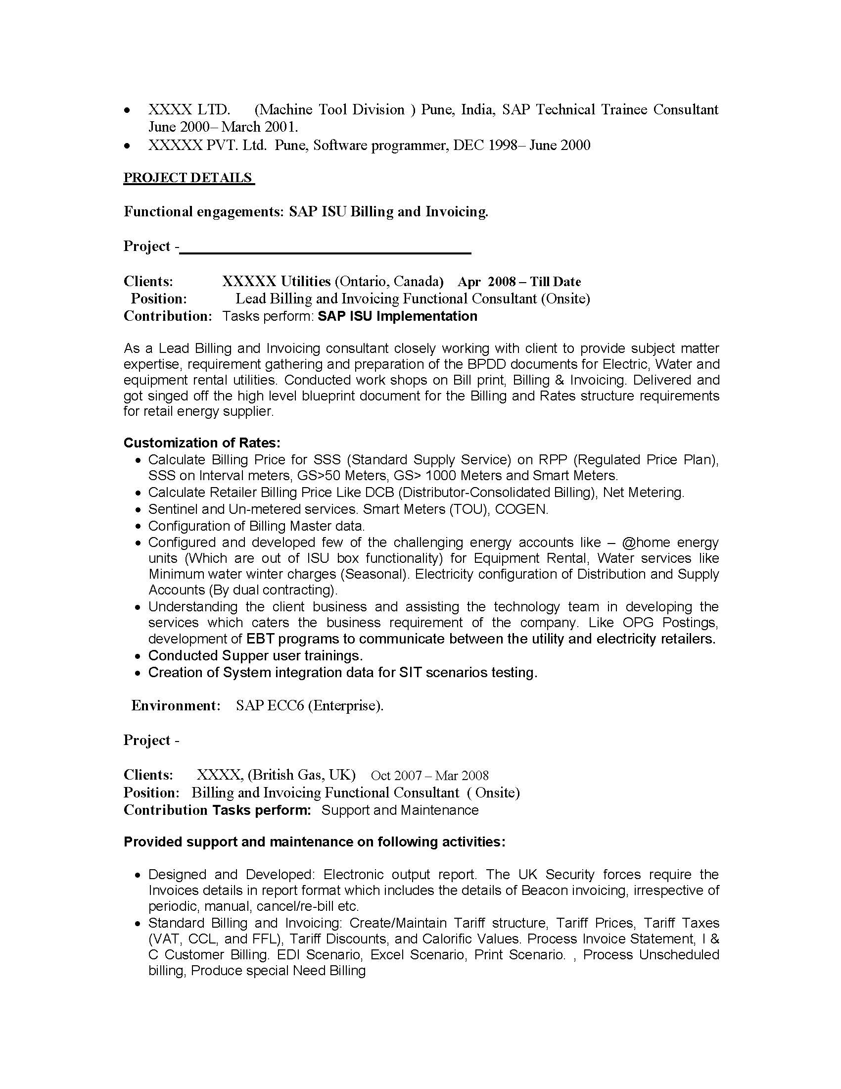 Weight loss consultant resume